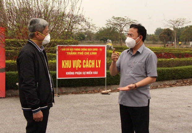 Provincia vietnamita de Hai Duong optimiza lucha antiepidemica tras brote de COVID-19 hinh anh 1