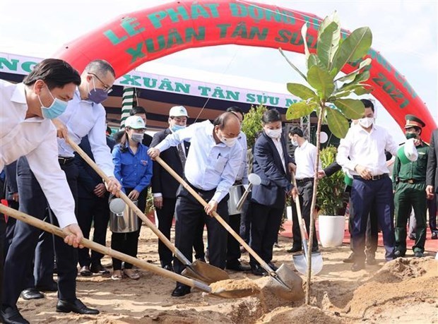 Primer ministro llama a construir un Vietnam verde hinh anh 2