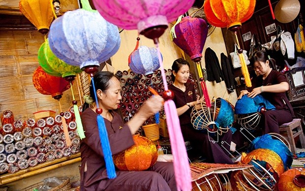 Farolillos coloridos, simbolo de casco antiguo de Hoi An hinh anh 1