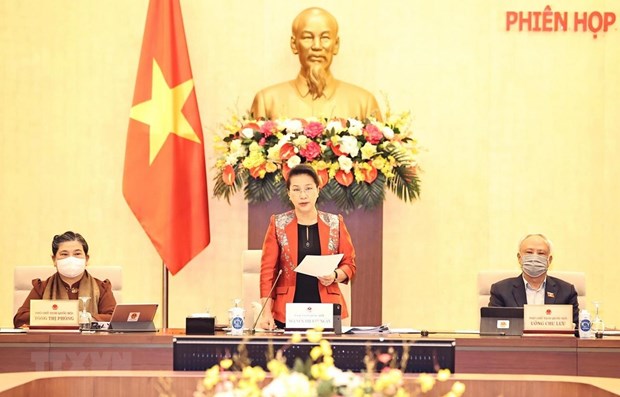 Inauguran reunion 53 del Comite Permanente del Parlamento de Vietnam hinh anh 1
