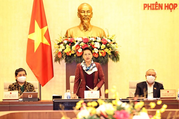 Clausuran reunion 53 del Comite Permanente del Parlamento vietnamita hinh anh 1