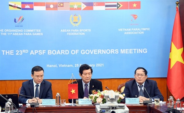 Vietnam acoge oficialmente Juegos Paralimpicos de Sudeste de Asia hinh anh 1