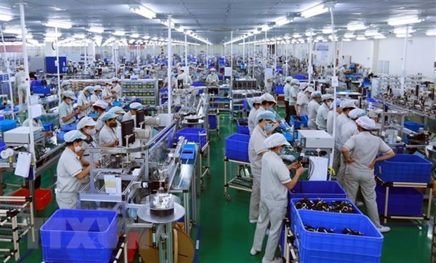 Produccion industrial de Hanoi crece 7,5 por ciento en primer bimestre de 2021 hinh anh 2