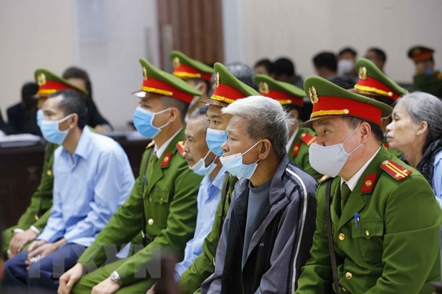Acusados involucrados en disturbios en Dong Tam solicitan reduccion de penas hinh anh 1