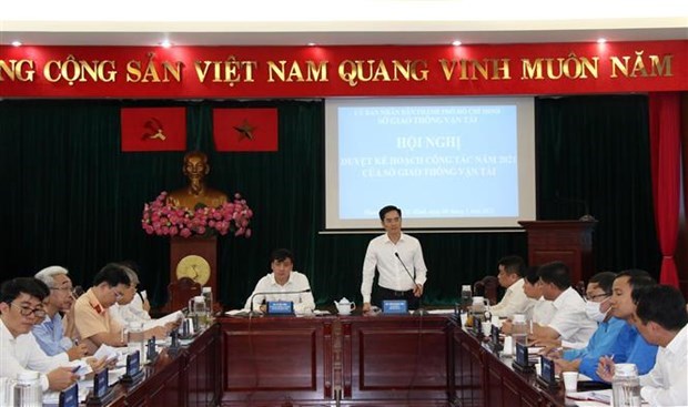 Ciudad Ho Chi Minh se centrara en proyectos de transporte importantes y urgentes hinh anh 1
