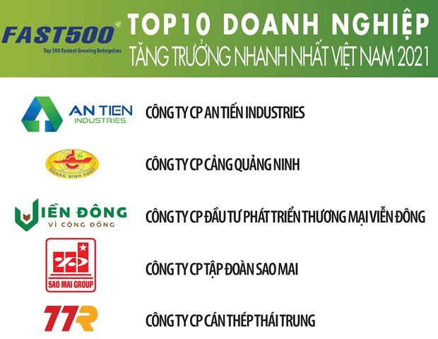 Anuncian las 500 empresas de mas rapido crecimiento en Vietnam hinh anh 1