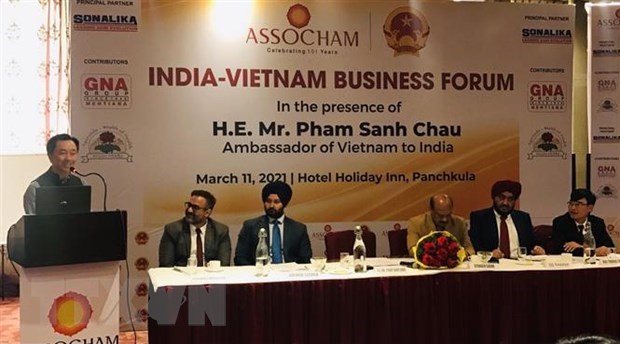 Vietnam y la India promueven nexos de cooperacion bilateral en inversiones hinh anh 1