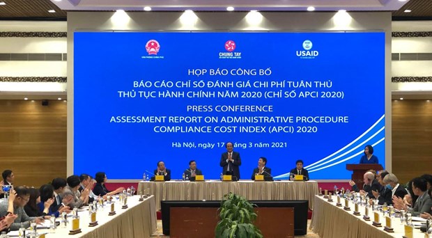Anuncian indice de costo para el cumplimiento de tramites administrativos en Vietnam hinh anh 1
