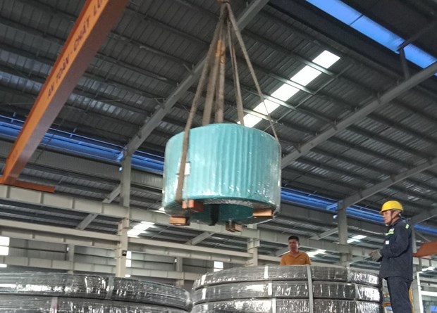 Empresa vietnamita exporta acero pretensado a Estados Unidos hinh anh 1