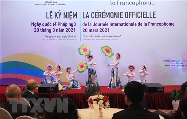 Conmemoran en Vietnam Dia Internacional de la Francofonia hinh anh 1