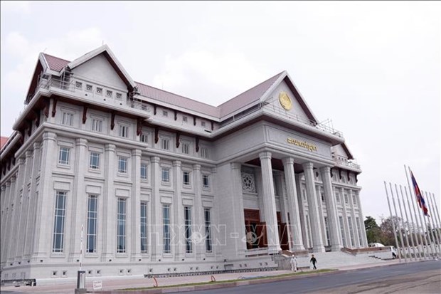 Nueva sede del Parlamento laosiano, un obsequio especial de Vietnam hinh anh 1