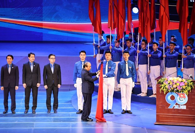 Maximo dirigente de Vietnam destaca papel de vanguardia de los jovenes hinh anh 2
