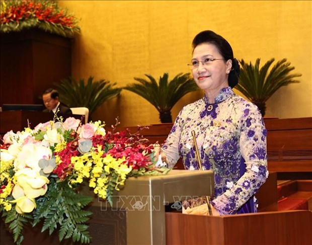 Inauguran XI periodo de sesiones del Parlamento de Vietnam hinh anh 2