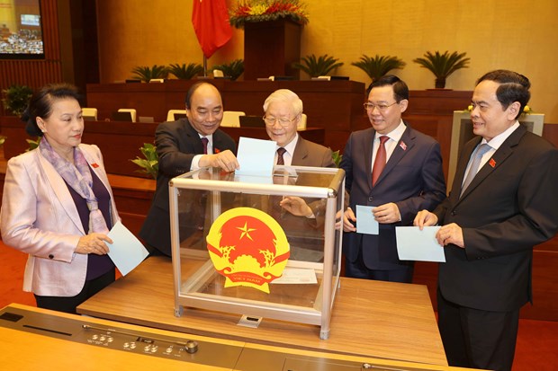 Parlamento de Vietnam ratifica relevo del Presidente del pais hinh anh 1