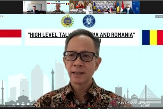 Indonesia y Rumania acuerdan fortalecer relaciones bilaterales hinh anh 1