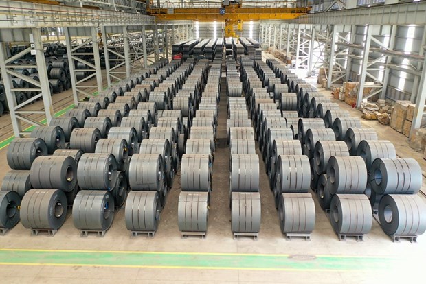 Grupo vietnamita Hoa Phat exporta mas de dos millones de toneladas de acero hinh anh 1