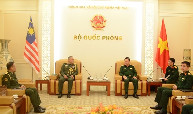 Vietnam y Malasia promueven nexos de cooperacion en defensa hinh anh 1