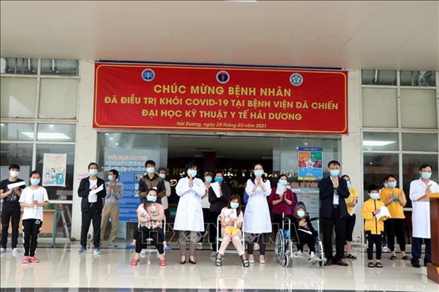 Restan nueve pacientes de COVID-19 en provincia vietnamita de Hai Duong hinh anh 1