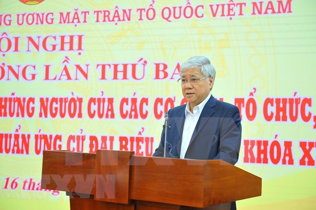 Conferencia de Consultas aprueba lista de 205 candidatos a diputados en Vietnam hinh anh 1