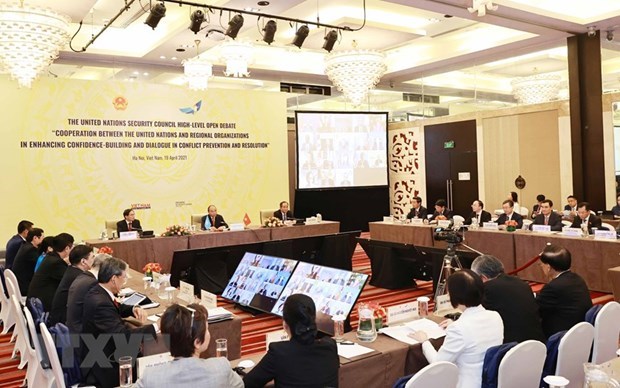 Comunidad internacional aprecia liderazgo de Vietnam en debate de alto nivel del Consejo de Seguridad de ONU hinh anh 1