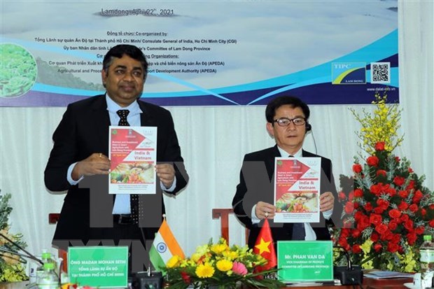 Promueven provincia vietnamita y la India cooperacion en agricultura hinh anh 1