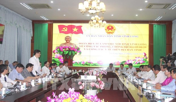 Provincia vietnamita de Vinh Long refuerza las medidas de prevencion y control del COVID-19 hinh anh 1