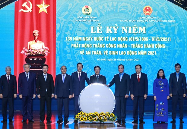 Reafirman atencion del Partido de Vietnam al progreso de trabajadores hinh anh 1