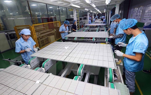 Produccion industrial de Vietnam crece mas de 24 por ciento en abril hinh anh 1