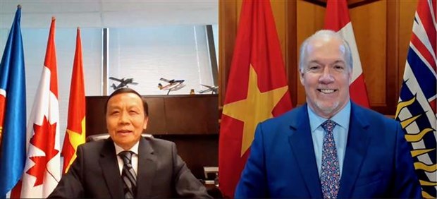 Fortalecen relaciones entre Vietnam y localidad canadiense hinh anh 1