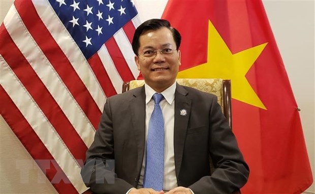 Embajador vietnamita participa en ceremonia de cambio de mando de INDOPACOM de Estados Unidos hinh anh 1