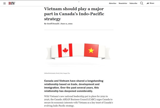 Comunidad empresarial canadiense enfatiza potencial de cooperacion con Vietnam hinh anh 1