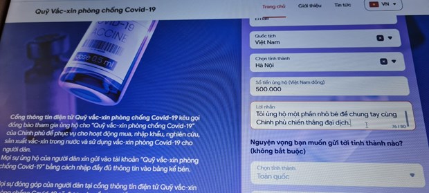 Fondo de Vacunas contra el COVID-19 ayudara a Vietnam a retomar pronto la normalidad hinh anh 2