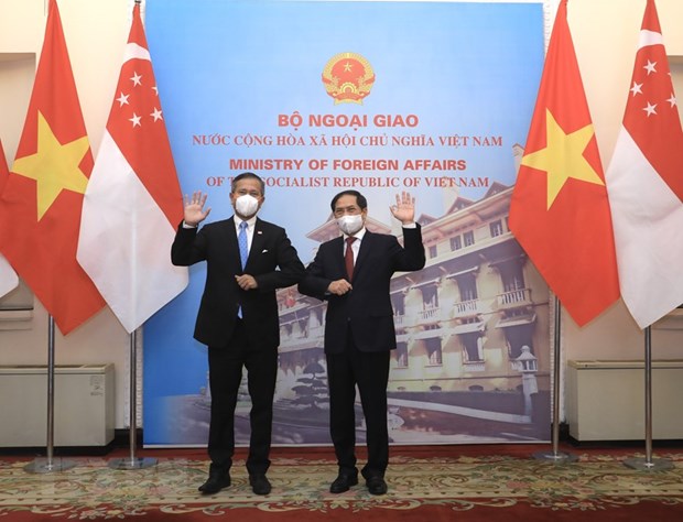 Vietnam y Singapur por un acuerdo bilateral sobre la economia digital hinh anh 1