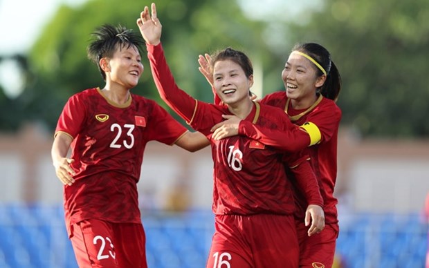 Seleccion femenina de futbol de Vietnam sube al puesto 32 del ranking mundial hinh anh 1