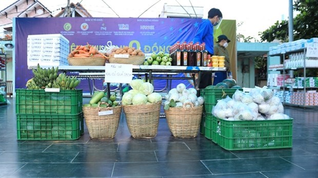 Supermercado de cero dong respalda a necesitados en Ciudad Ho Chi Minh hinh anh 1
