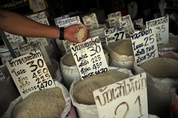 Reducen exportaciones de arroz de Tailandia en primer semestre hinh anh 1