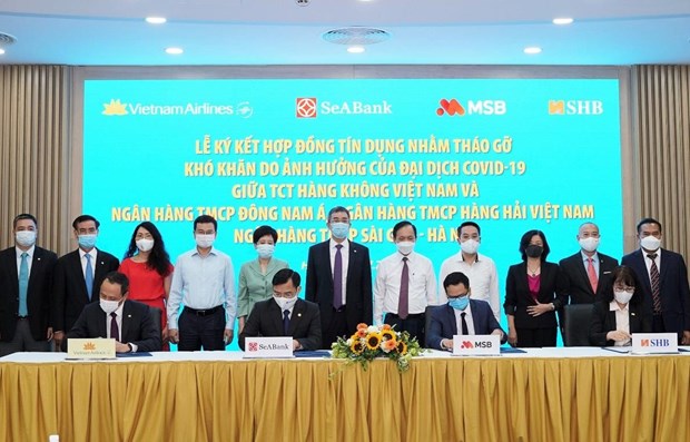 Vietnam Airlines firma contrato de credito de mil 740 millones de dolares hinh anh 1