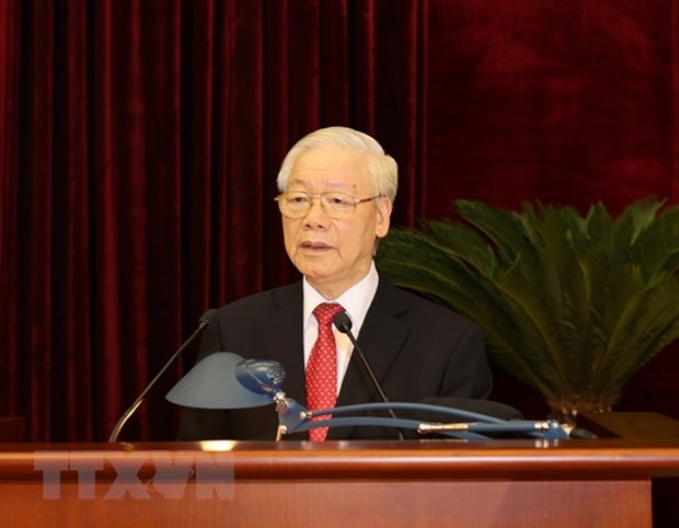 Clausuran tercer pleno del Comite Central del Partido Comunista de Vietnam hinh anh 2