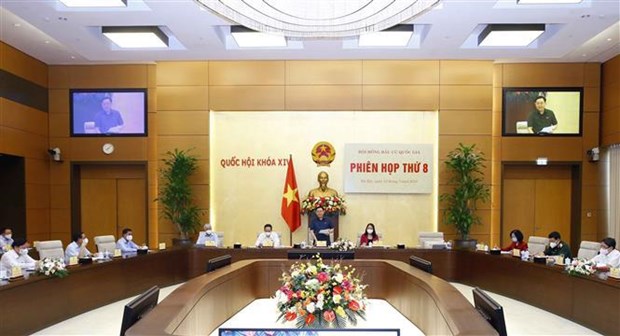 Efectuan octava sesion del Consejo Electoral Nacional de Vietnam hinh anh 1