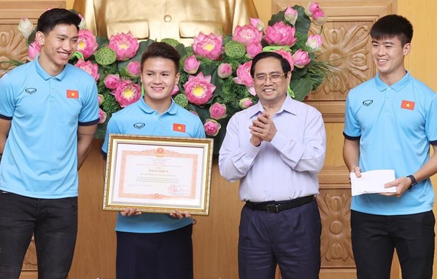 Impulso de desarrollo deportivo es politica consecuente de Vietnam, afirma premier hinh anh 1