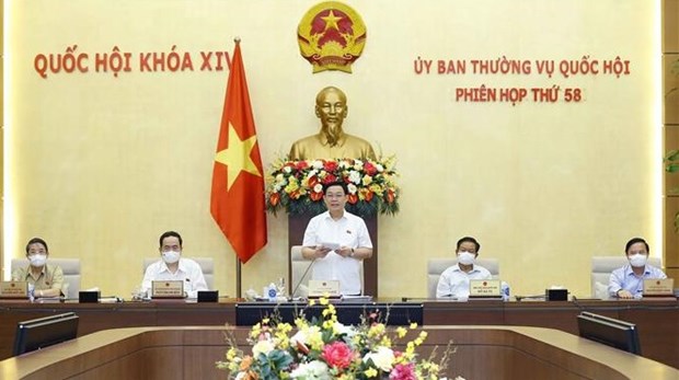 Clausuran sesion 58 del Comite Permanente del Parlamento de Vietnam hinh anh 1