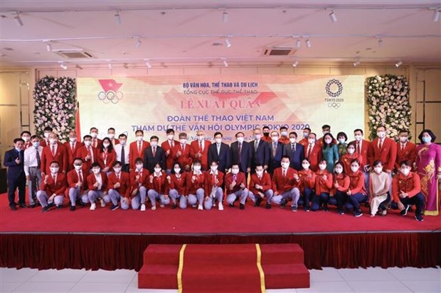 Delegacion vietnamita lista para participar en Juegos Olimpicos de Tokio hinh anh 2