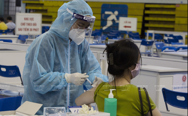 Vietnam cuenta con 283 mil personas totalmente vacunadas hinh anh 1