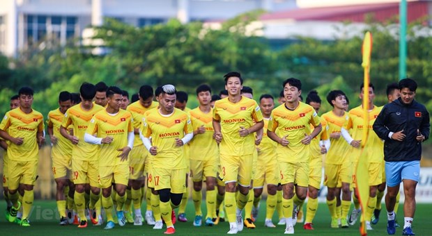 Seleccion de futbol de Vietnam jugara eliminatorias mundialistas en casa hinh anh 1