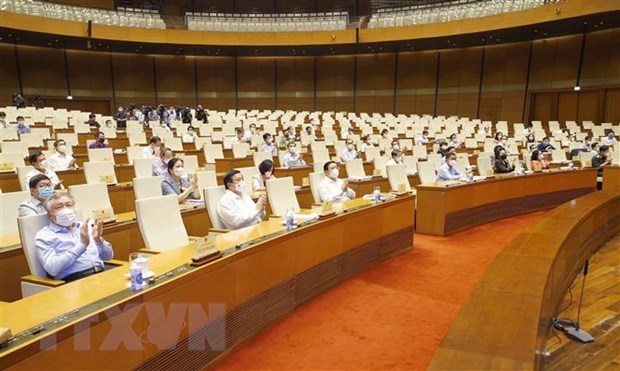 Garantizan seguridad de periodo de sesiones de la Asamblea Nacional de Vietnam hinh anh 1