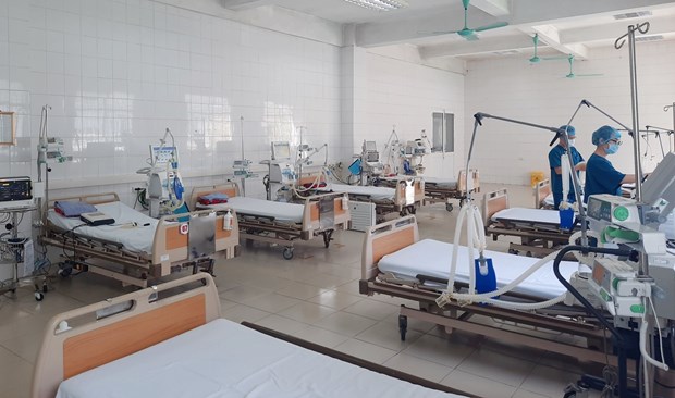 Hanoi planea preparar cinco mil camas para pacientes del COVID-19 hinh anh 1