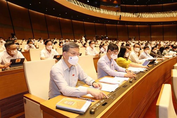 Parlamento vietnamita aprueba estructura organizativa del gobierno en el mandato 2021-2026 hinh anh 2