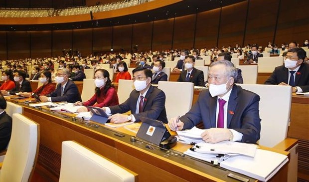 Continua agenda del primer periodo de sesiones del Parlamento vietnamita hinh anh 1