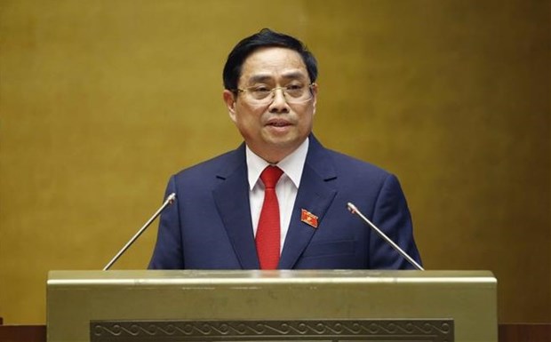 Primer Ministro de Vietnam reafirma esfuerzos por impulsar perfeccionamiento institucional hinh anh 1