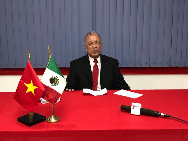 Destaca dirigente partidista mexicano logros de Vietnam en camino al socialismo hinh anh 1